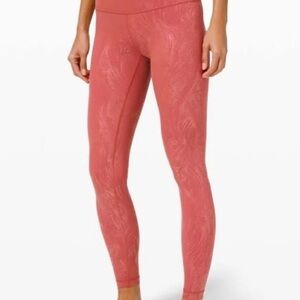 Lululemon Wunder Under Shine High Rise 28” Leggings